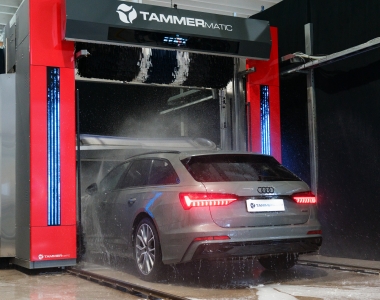 Tammermatic FENiX mycí linka aut - tlakové mytí předek